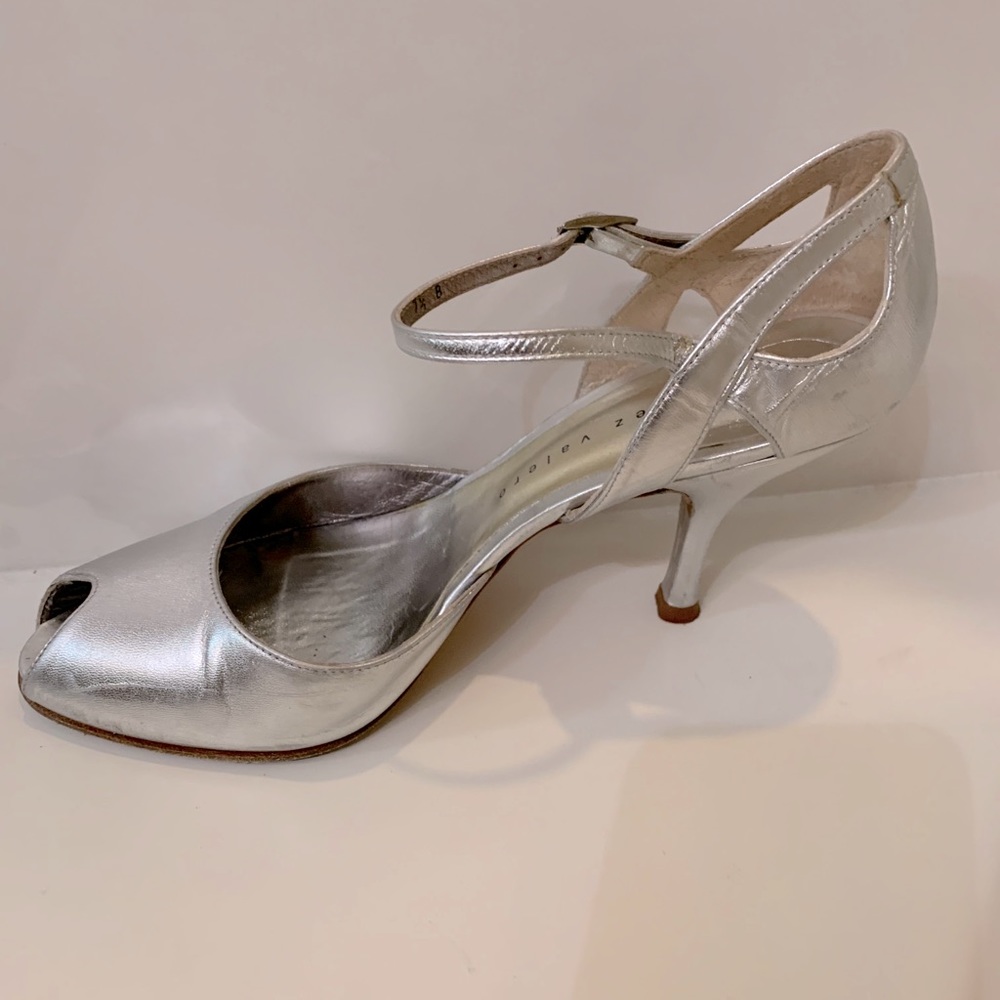 COPY - Ladies silver dance shoes